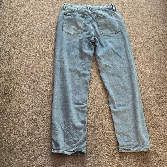 Good American Classic Blue Denim Jeans size 10/30 Good 90s - Picture 7 of 8